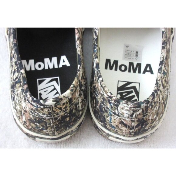 Vans x MoMA Women's Authentic Jackson Pollock Canvas Shoes Black Size 7 NIB - Picture 5 of 5